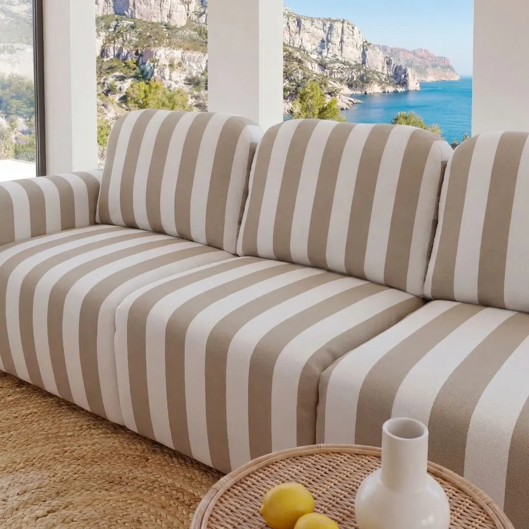 Assise large et confortable