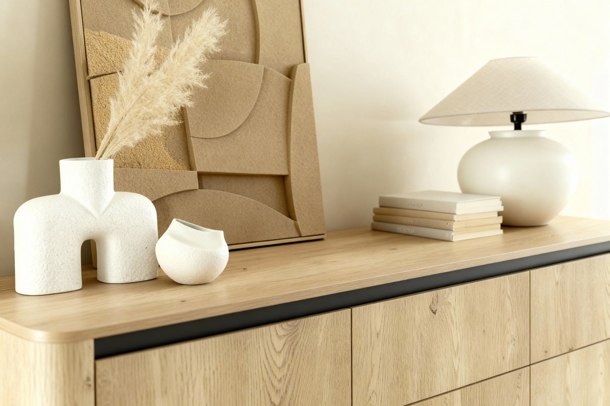 Chêne Cremona & noir