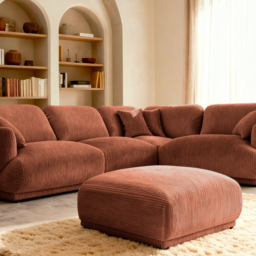 Pouf assorti
