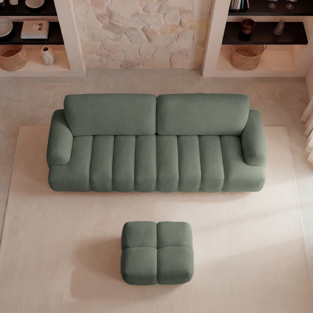 Confort profond et généreux