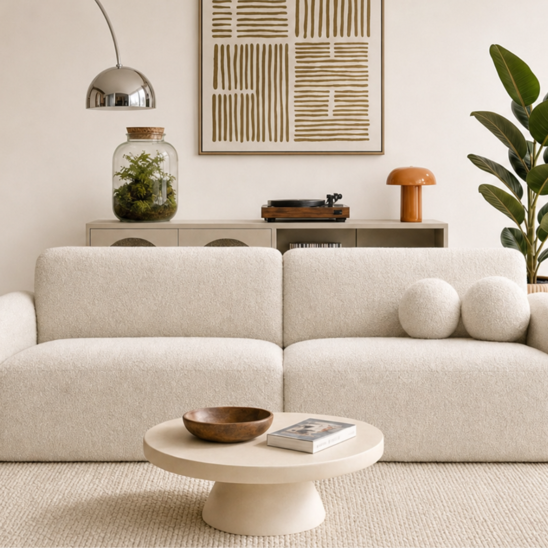 Assise moelleuse et enveloppante