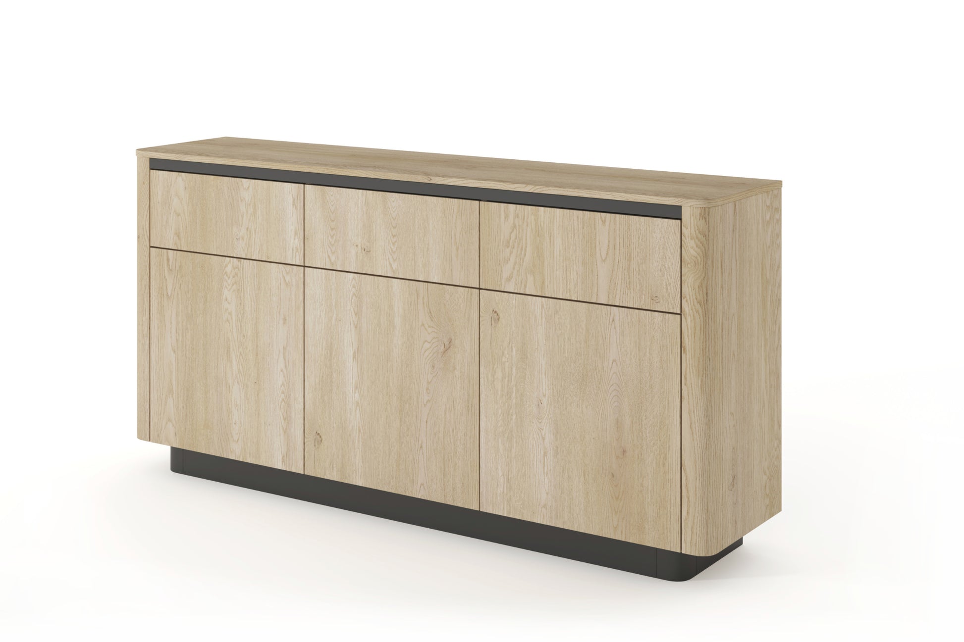 Chêne Cremona & noir