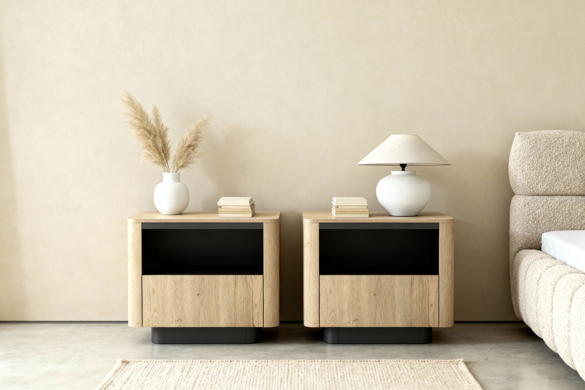 Chêne Cremona & noir