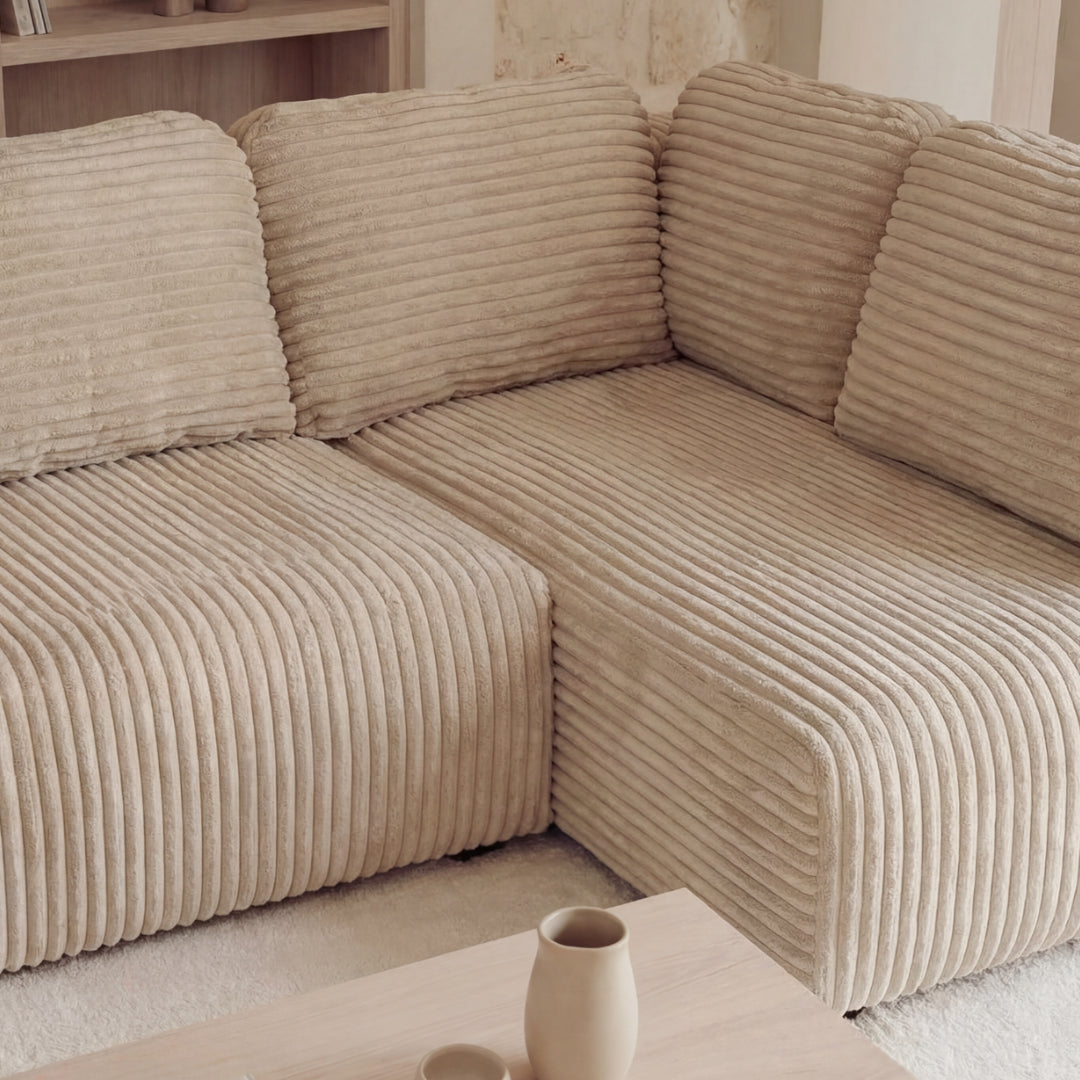 Angle spacieux et confortable