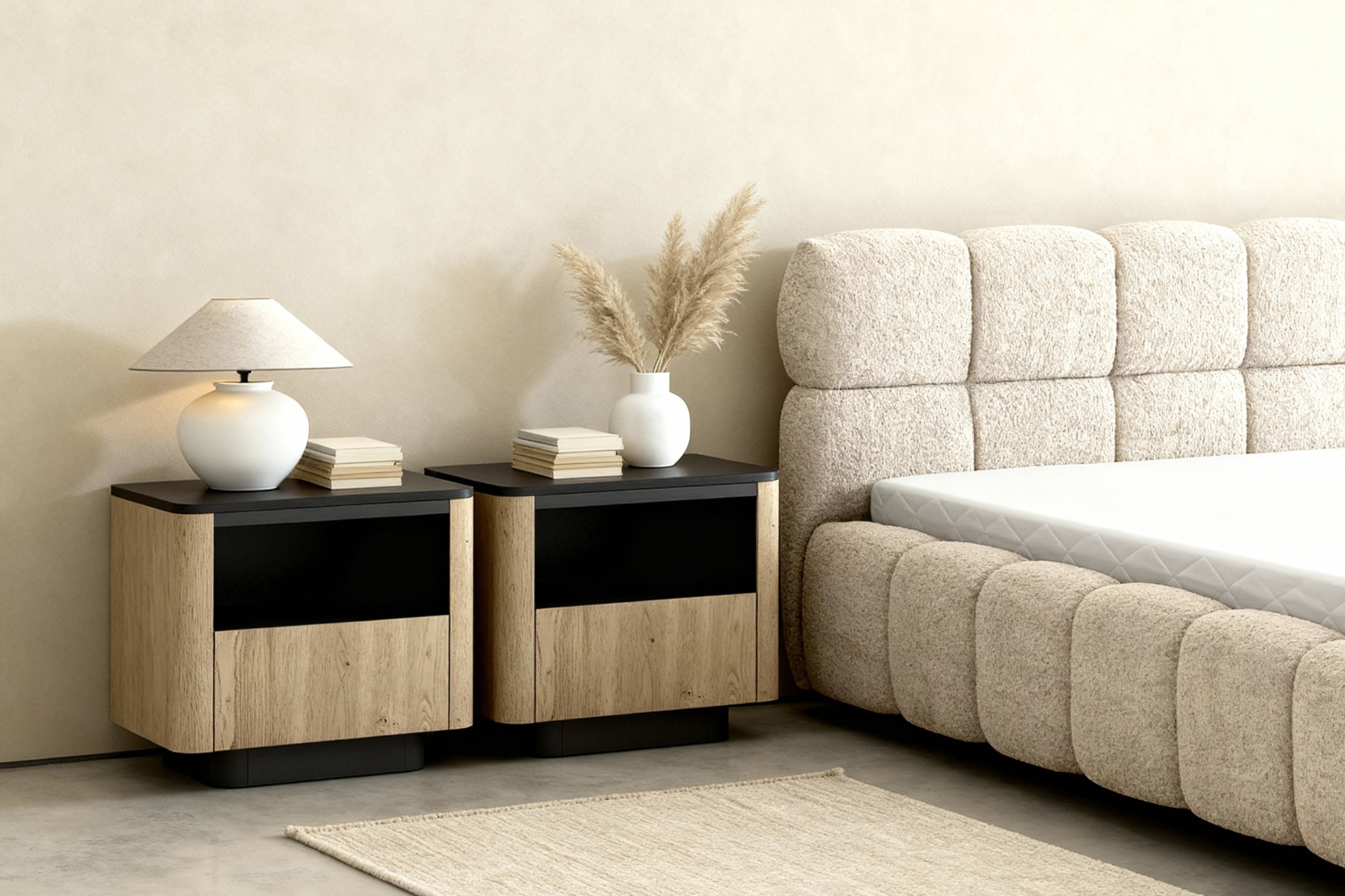 Chêne Cremona & noir