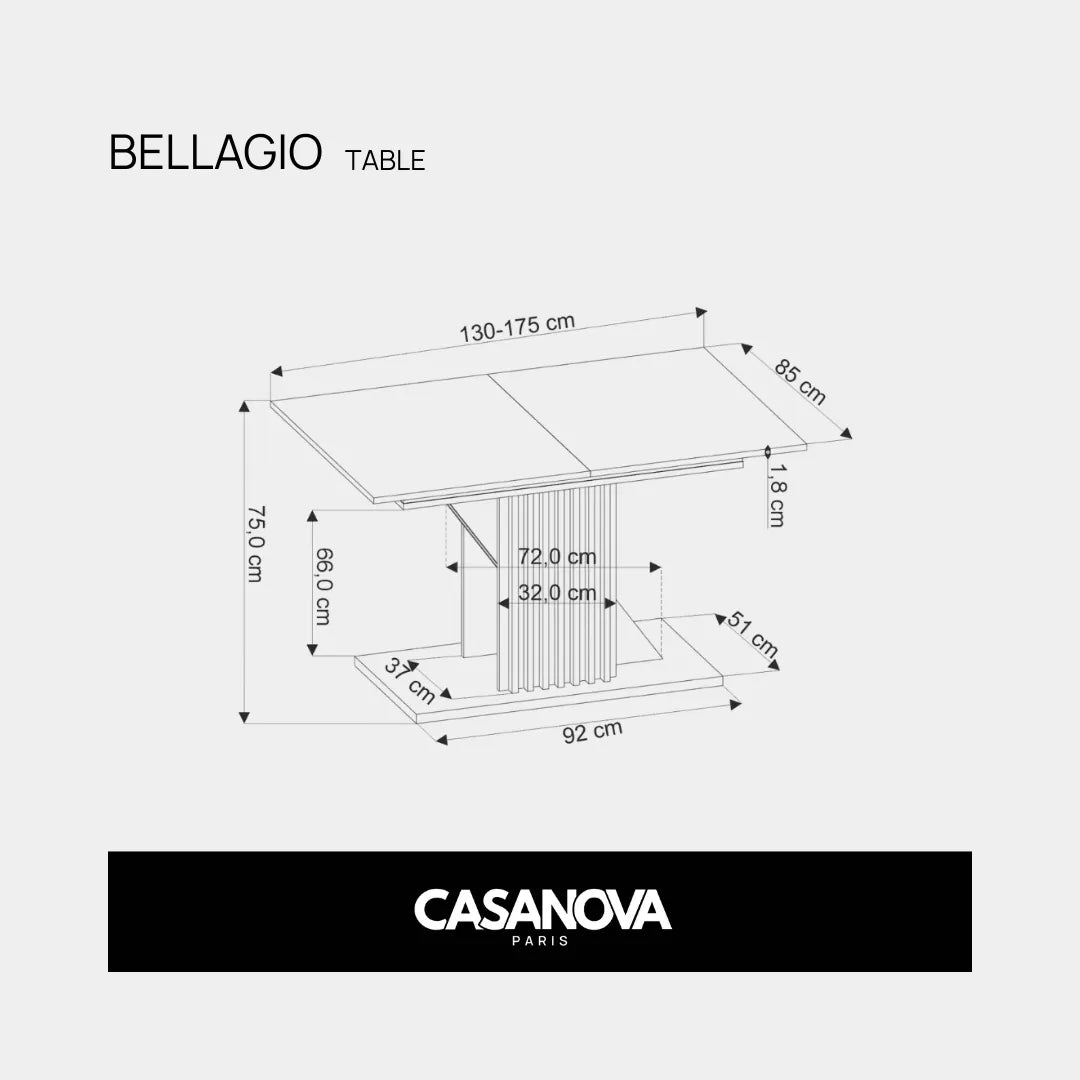 TABLE BELLAGIO