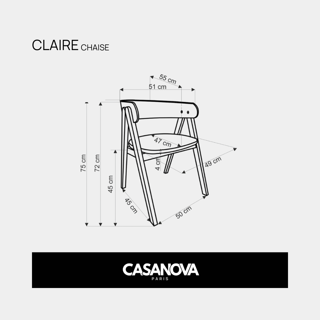 CHAISE CLAIRE