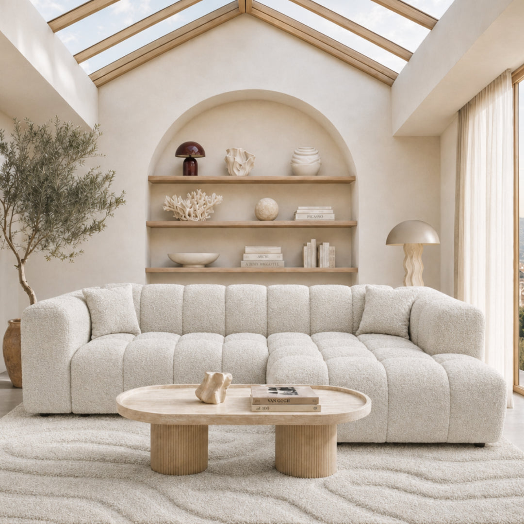 Assise matelassée