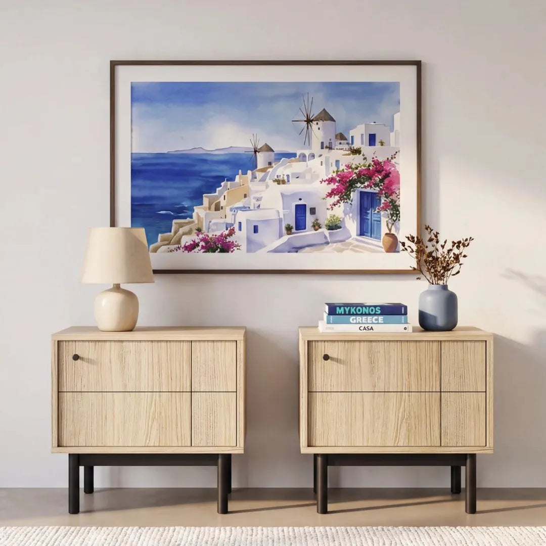 Lot de 2 tables assorties
