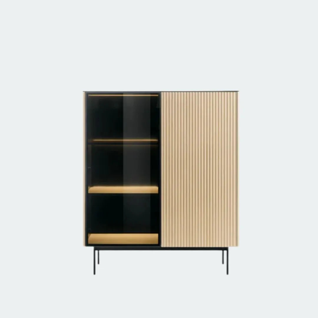 Commode vitrine 127 cm