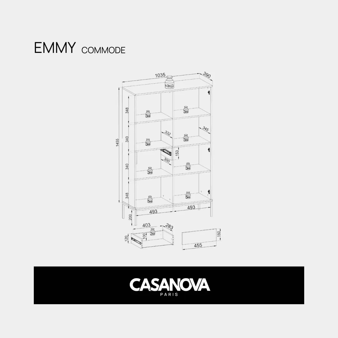 EMMY - Commode