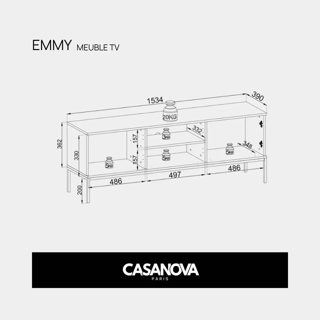 EMMY - Meuble TV