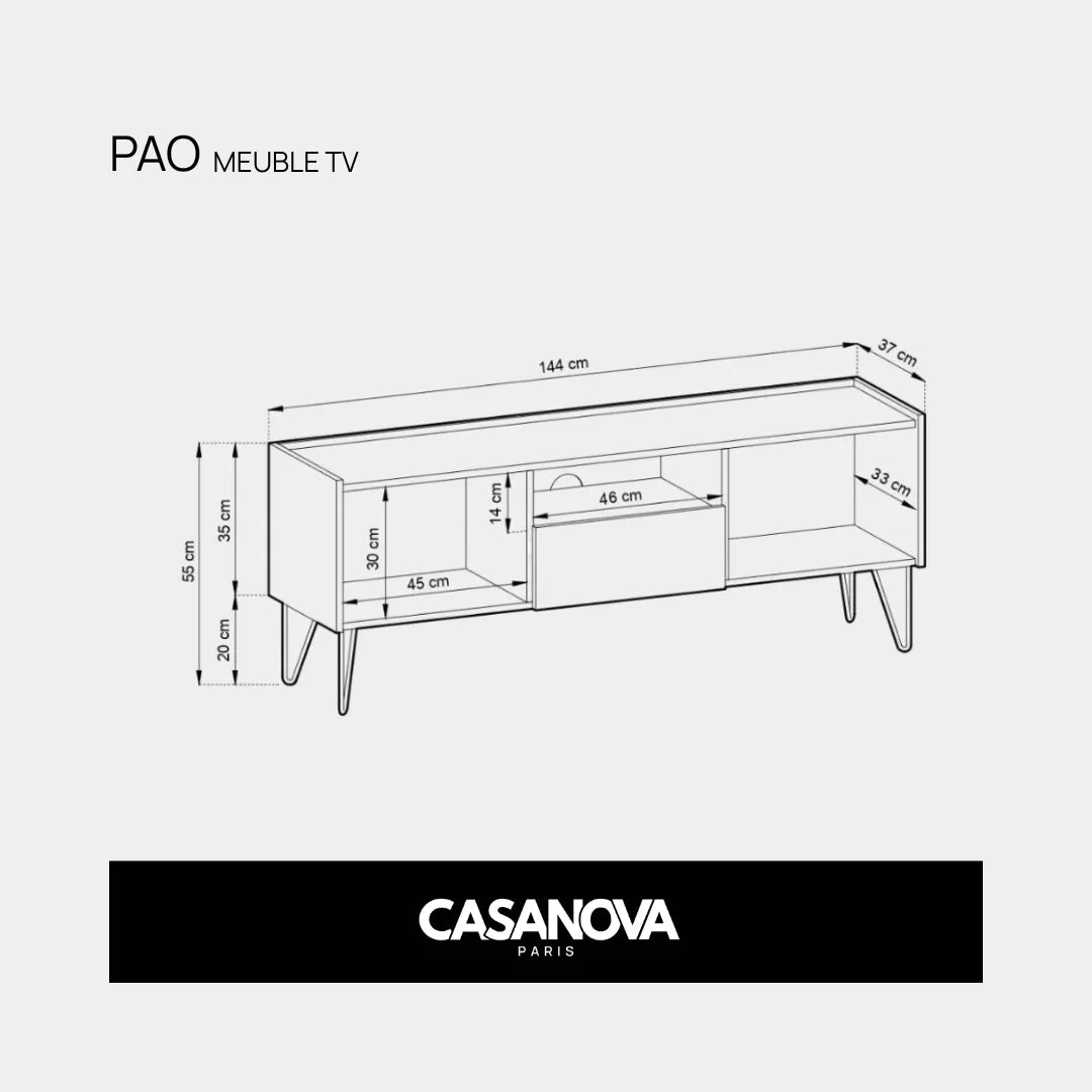 PAO - Meuble TV