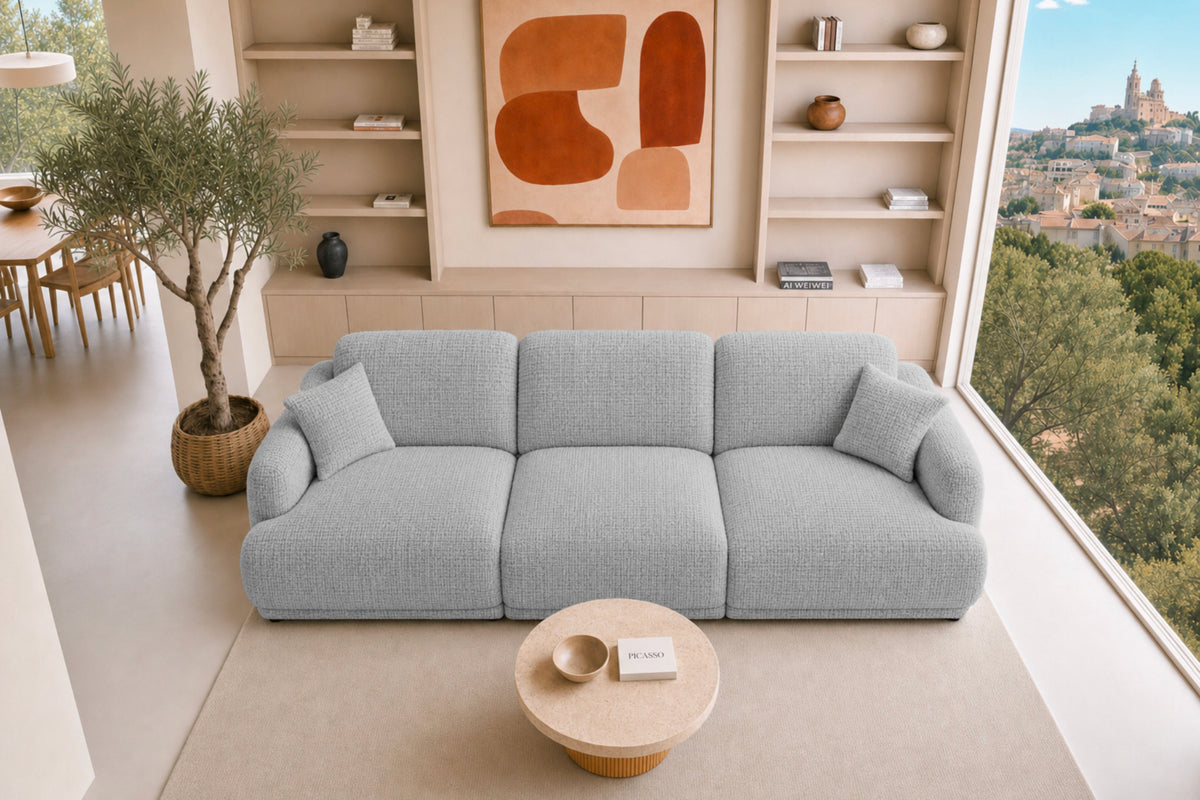 ROSALIE 3 PL - Tissu chenille