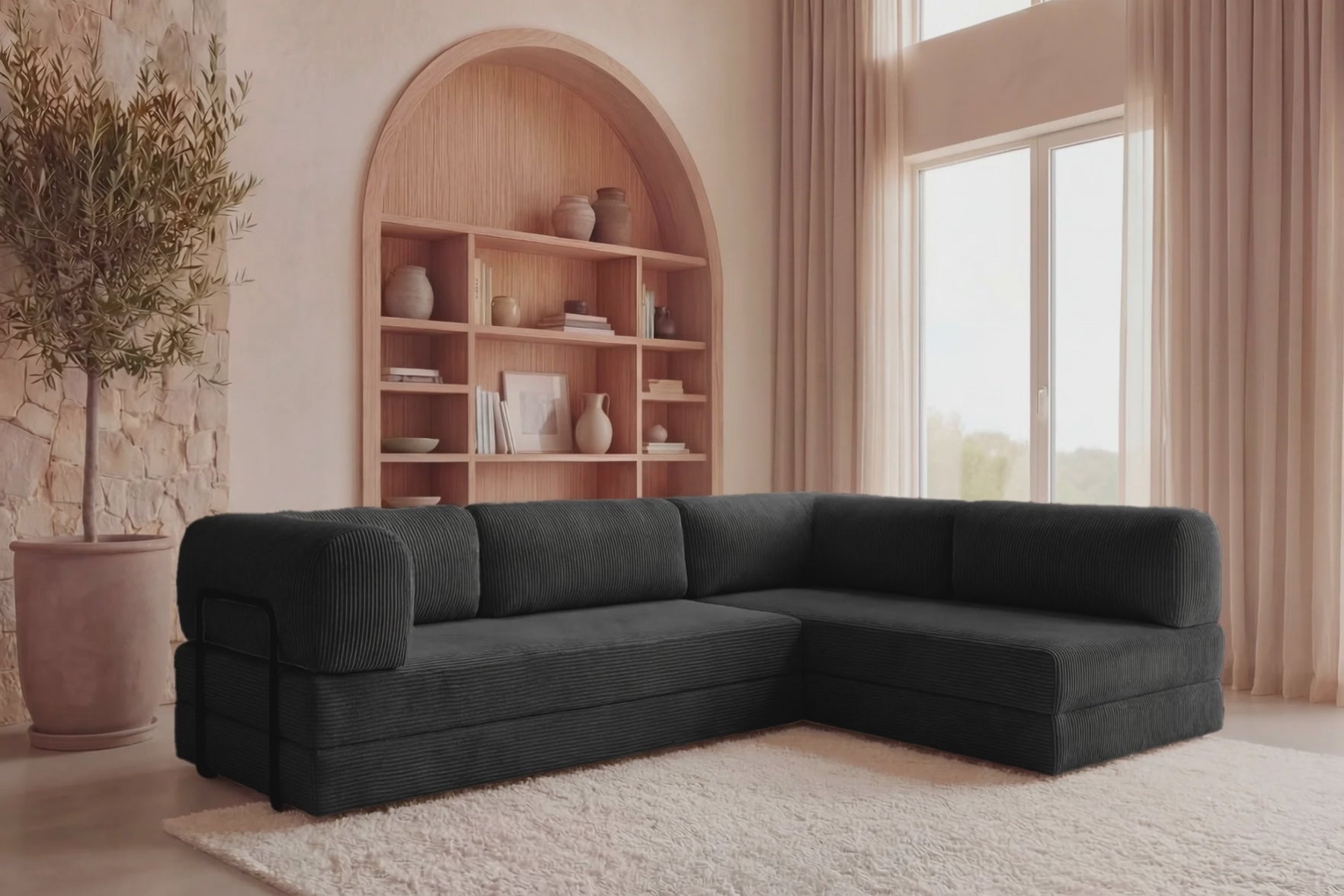 Charger la vidéo : Noir
