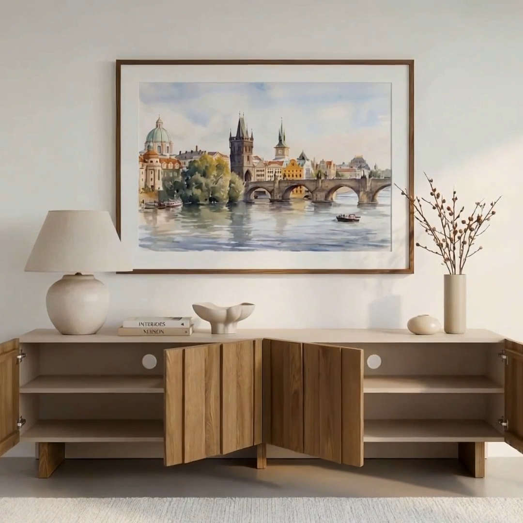 Buffet 4 portes 180 cm